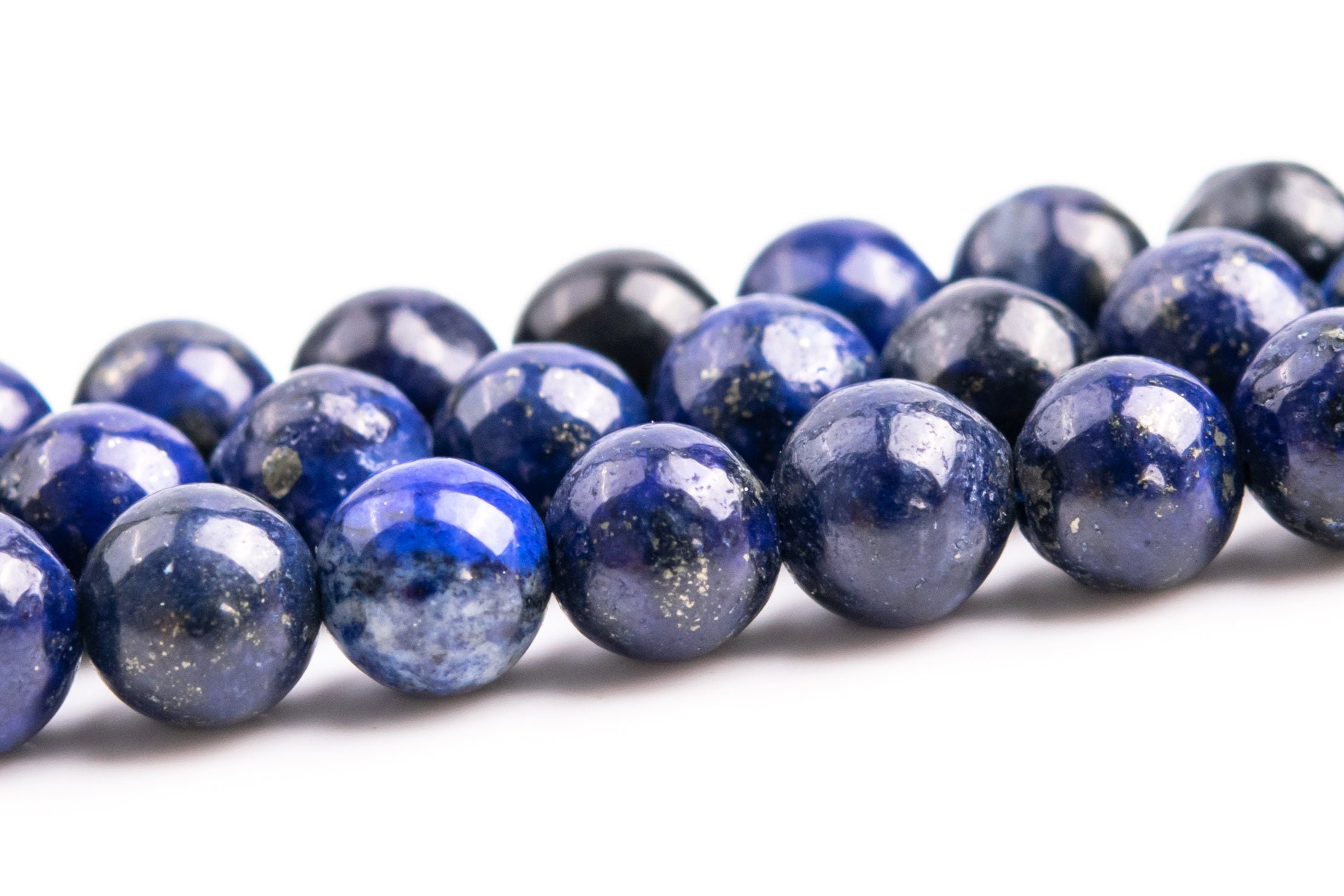 4-5mm Deep Blue Lapis Lazuli Beads Grade A+ Gemstone Nugget Round Loose Beads 15" Bulk Lot Options (118604) 4-5mm Deep Blue Lapis Lazuli Beads Grade A+ Gemstone Nugget Round Loose Beads 15" Bulk Lot Options (118604)