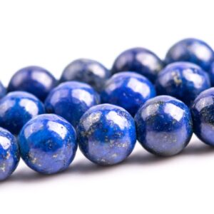4mm Deep Blue Lapis Lazuli Beads Grade Aaa Gemstone Nugget Round Loose Beads 15.5" Bulk Lot Options (118606)