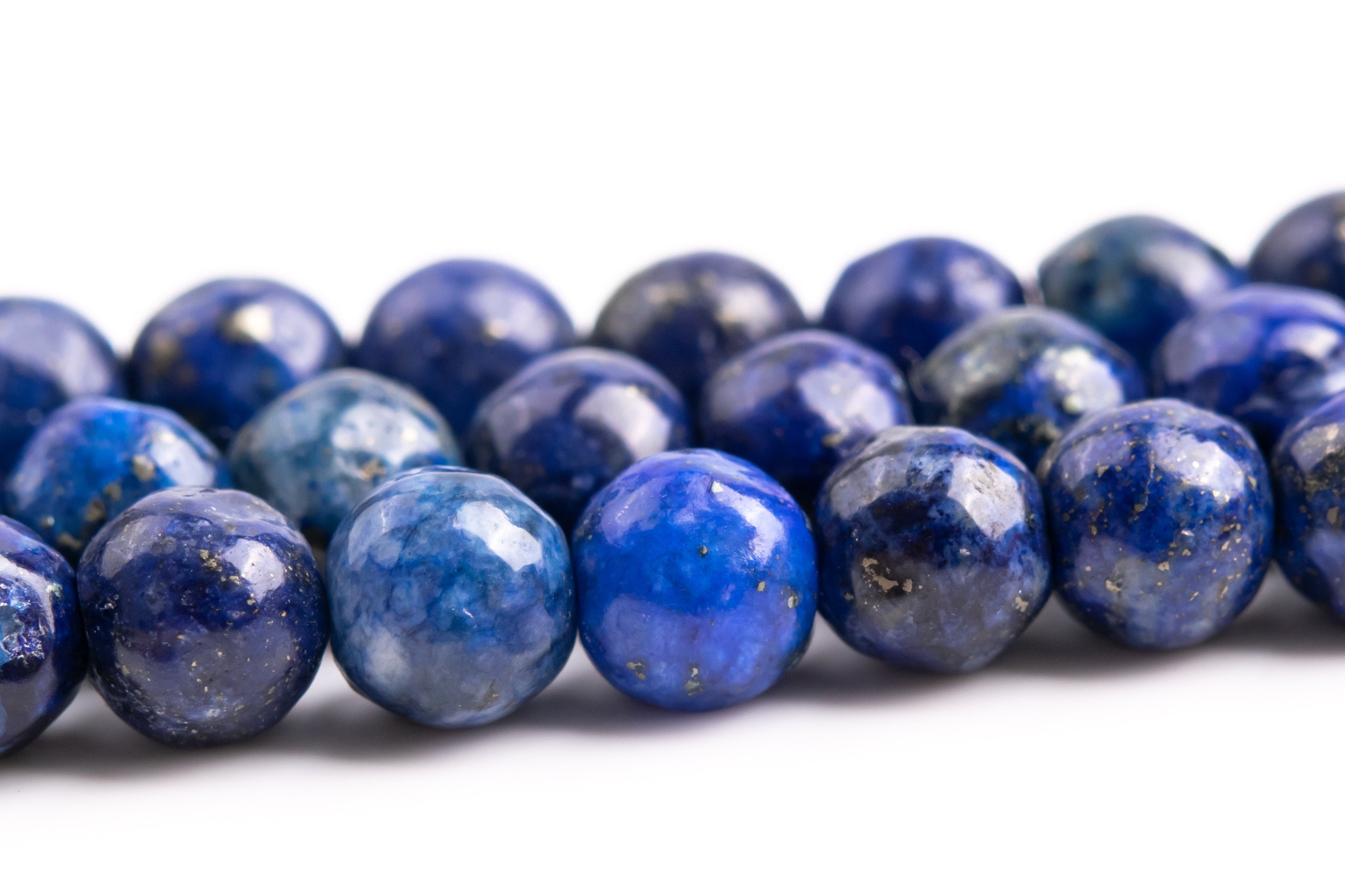 5-6mm Deep Blue Lapis Lazuli Beads Grade A+ Gemstone Nugget Round Loose Beads 15" / 7.5" Bulk Lot Options (118598) 5-6mm Deep Blue Lapis Lazuli Beads Grade A+ Gemstone Nugget Round Loose Beads 15" / 7.5" Bulk Lot Options (118598)