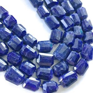 Lapis Faceted Nuggets