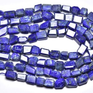 Lapis Lazuli Nuggets Beads - 10 Inches,natural Nuggets Lapis Lazuli Faceted,size Is 9-11mm #438