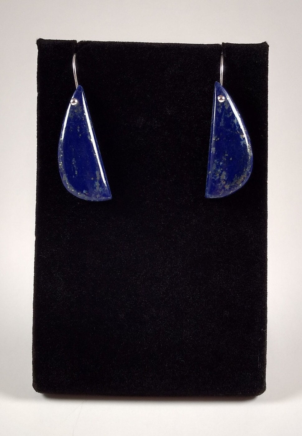 Lapis And Sterling Silver Earrings Handmade By Chris Hay Lapis And Sterling Silver Earrings Handmade By Chris Hay