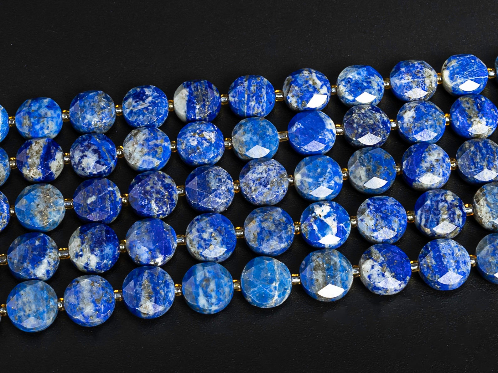 Blue Lapis Lazuli Beads Grade Aaa 8mm 10mm Genuine Natural Gemstone Faceted Coin Loose Beads 15"/7.5" Bulk Lot Options Blue Lapis Lazuli Beads Grade Aaa 8mm 10mm Genuine Natural Gemstone Faceted Coin Loose Beads 15"/7.5" Bulk Lot Options