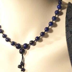 Lapis Lazuli Choker • Aaa • Graduated Size And Color • Choker Necklace • 6mm • Blue Choker • Beads For Communication • Lapis Choker • 3966