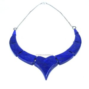 Natural Lapis Lazuli Necklace, Afghan Precious Minerals