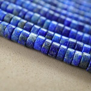 Lapis Lazuli Beads (heishe)(smooth)(2x1mm)(15"strand) Lapis Lazuli Beads (heishe)(smooth)(2x1mm)(15"strand)
