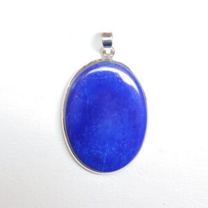 High Quality Lapis Lazuli Silver Pendant, 925 Sterling Silver Pendant, Natural Lapis Pendant Jewelry, Anniversary Gift, Handmade Pendant