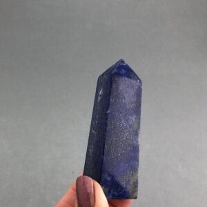 Lapis Lazuli Crystal Point Obelisk for Crystal Collections Energy Practitioner Psychic Development Intuition Knowledge Third Eye Pineal