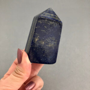 Lapis Lazuli Obelisk Crystal Point Crystal Collection Metaphysical Crystal Psychic Development Third Eye Intuition High Priestess Crystal