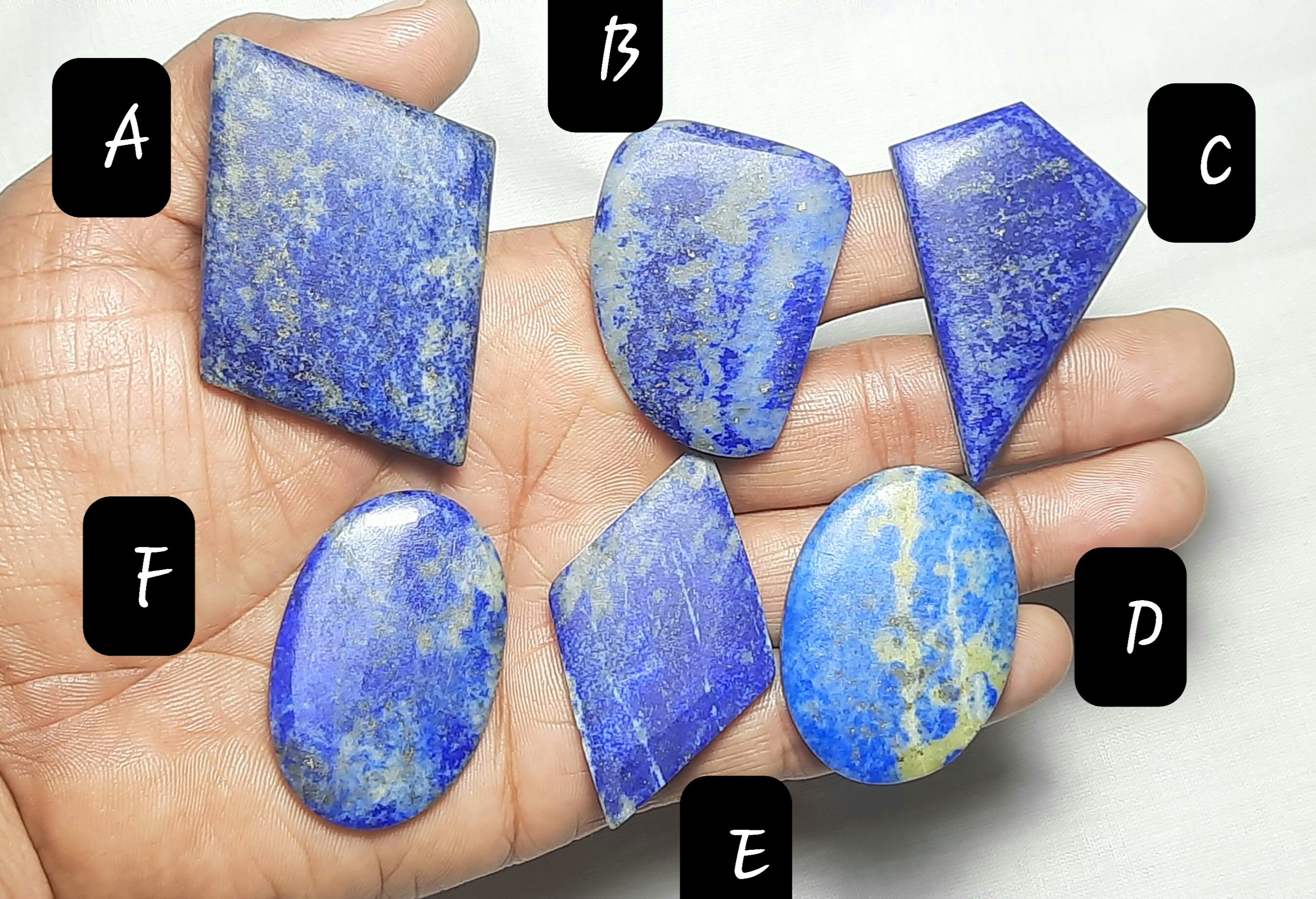 Natural Lapis Lazuli Rough Gemstone: Unpolished Oval,pear,marquise, Round Gemstone For Jewelry.