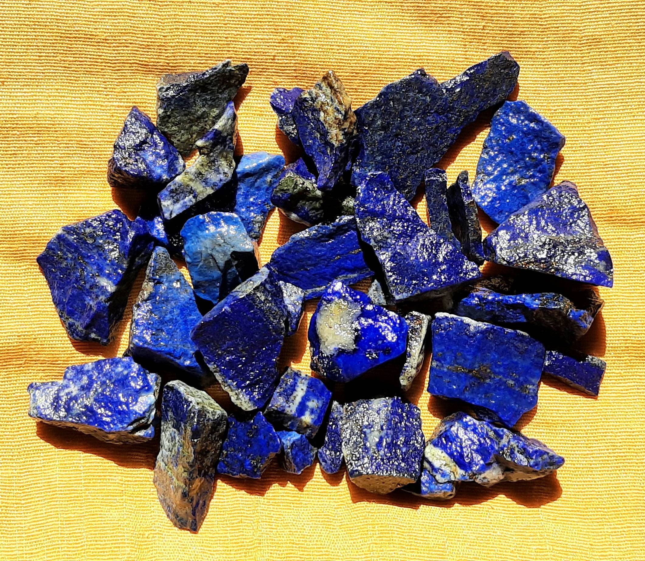 Natural Lapis Lazuli Unpolished Rough Gemstone,lapis Raw Material Specimen,slice For Jewelry,reiki Healing,lapidary Art,energy Work,decor.