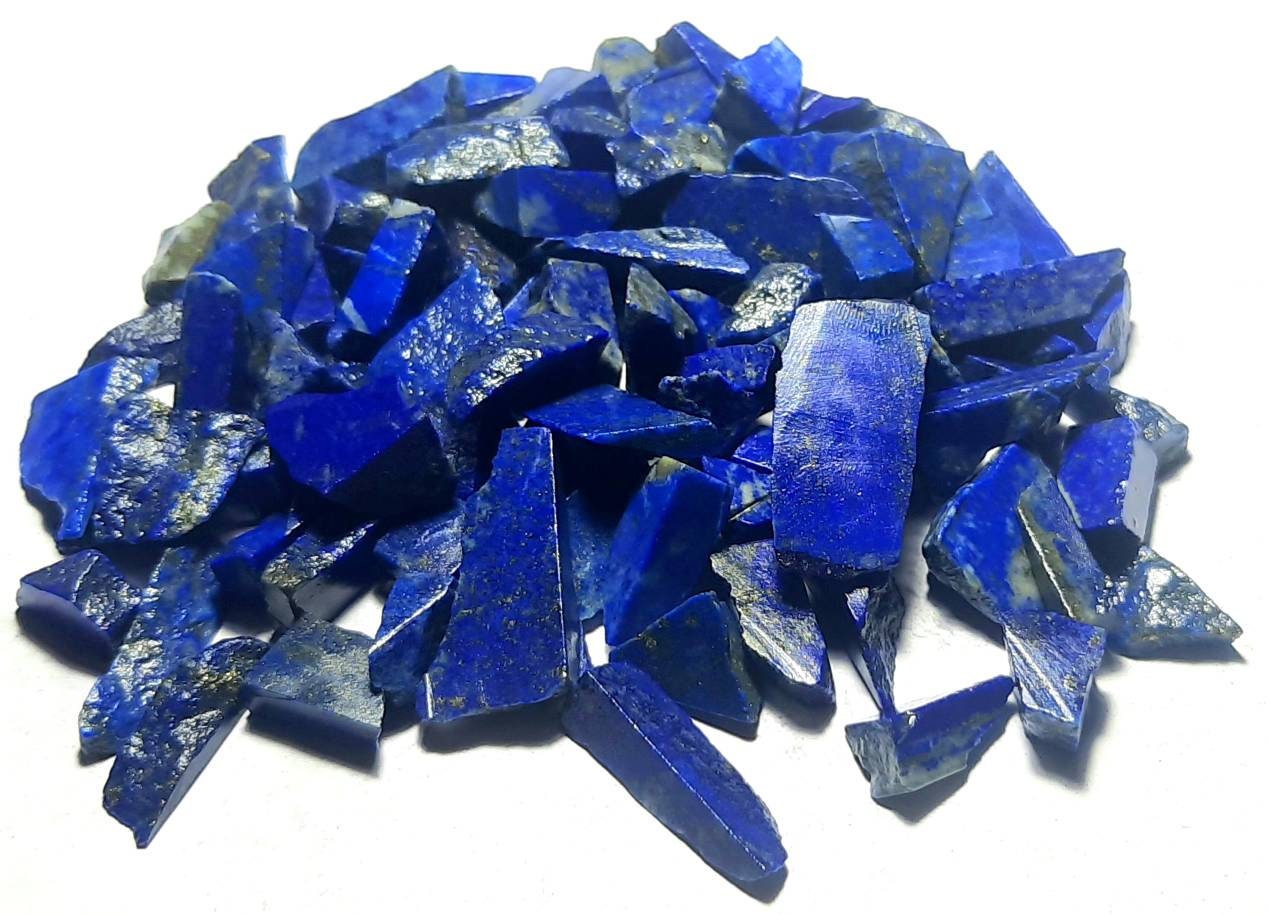 Natural Lapis Lazuli Unpolished Rough Gemstone,lapis Raw Material Specimen,slice For Jewelry,reiki Healing,lapidary Art,energy Work,decor.