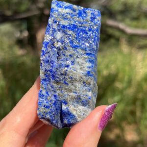 small Rough Lapis Lazuli Lapidary natural stone not polished for cabbing