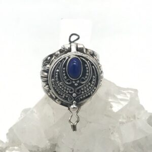 Poison Box Lapis Ring, Size 8