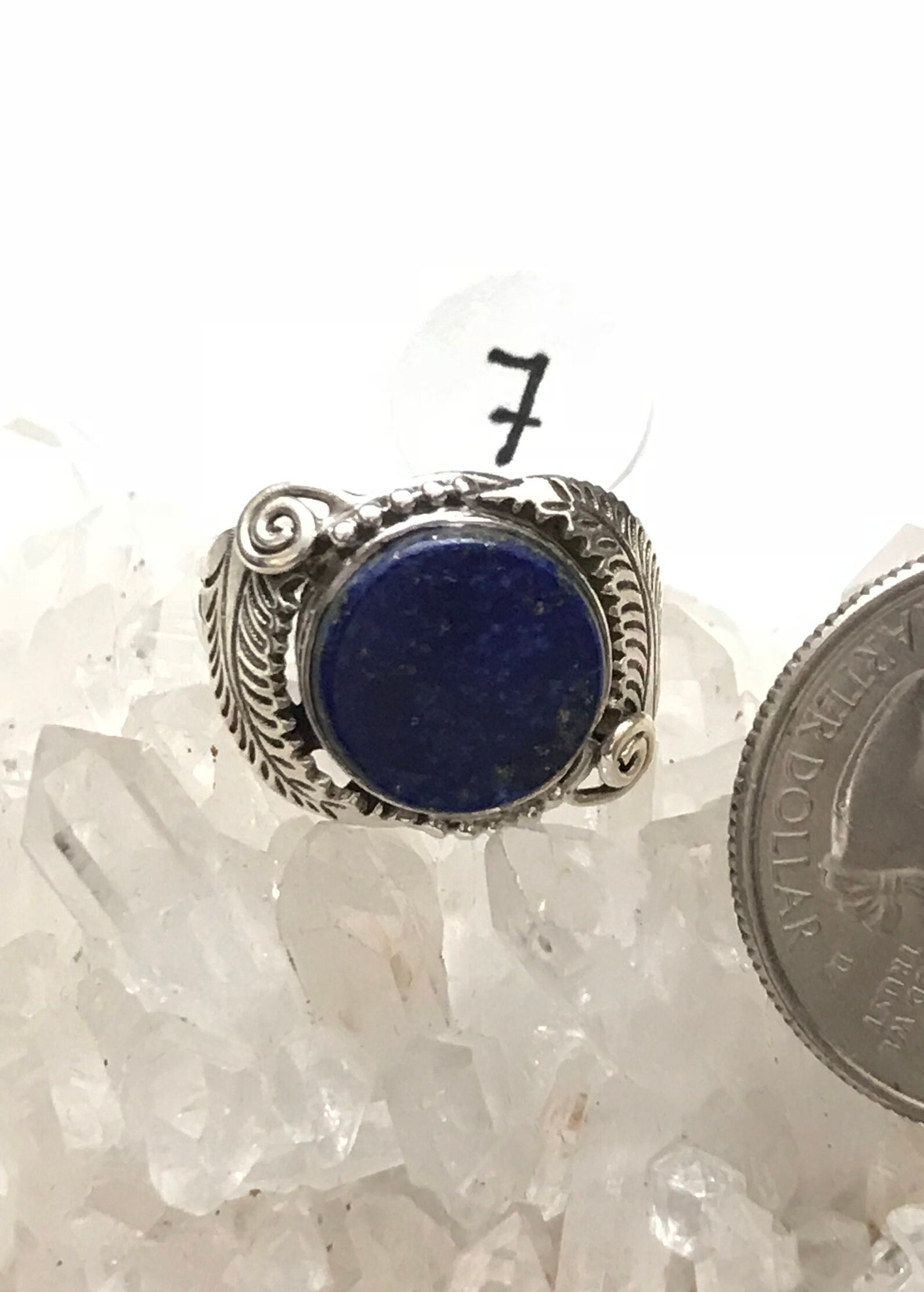 Lapis Ring, Size 7 1/2