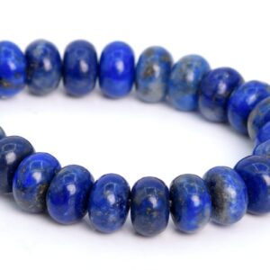 6x4mm Lapis Lazuli Beads Grade A Genuine Natural Gemstone Half Strand Rondelle Loose Beads 7.5" Bulk Lot Options (107405h-2364)