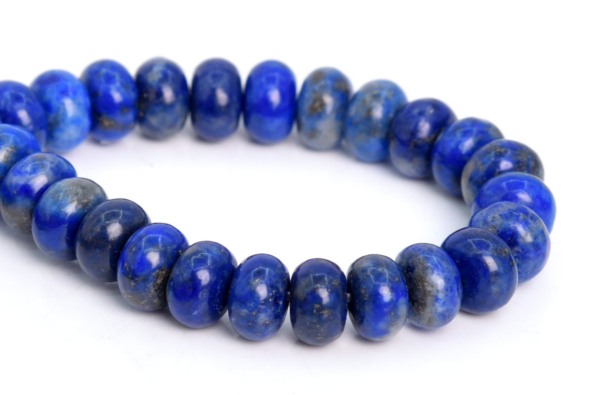 6x4mm Lapis Lazuli Beads Grade A Genuine Natural Gemstone Half Strand Rondelle Loose Beads 7.5" Bulk Lot Options (107405h-2364)