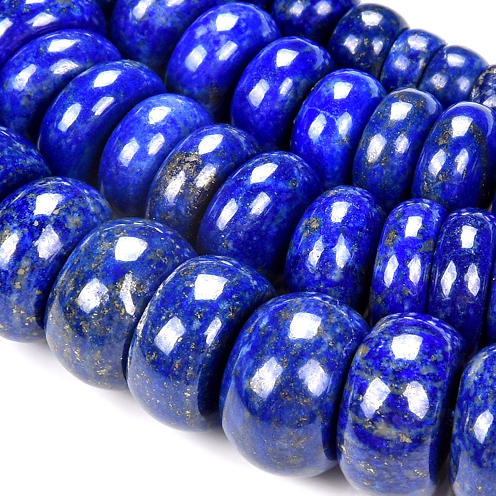 Natural Lapis Grd Aaa Rondelle Slice 5x2mm 7x2-7x4mm 8x3-8x5mm 9x3-9x5mm 10x4-10x6mm 11x4-11x6mm 12x5-12x7mm 13x4-13x6mm 14x6-14x11mm(d473)