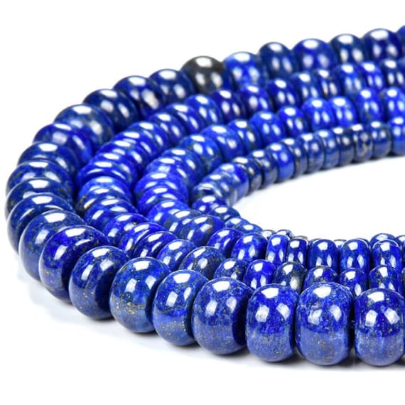 Natural Lapis Grd Aaa Rondelle Slice 5x2mm 7x2-7x4mm 8x3-8x5mm 9x3-9x5mm 10x4-10x6mm 11x4-11x6mm 12x5-12x7mm 13x4-13x6mm 14x6-14x11mm(d473)