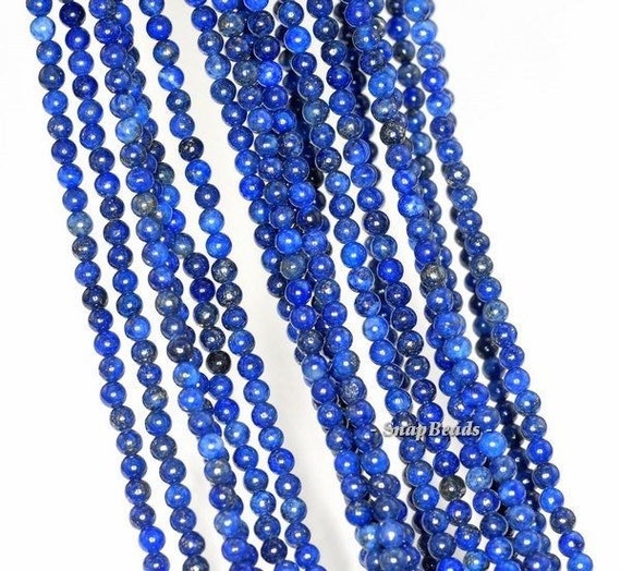 3mm Azura Lapis Lazuli Gemstone Grade A Dark Blue Round 3mm Loose Beads 16 Inch Full Strand Lot 1,2,6,12 And 50 (90149510-170-e)
