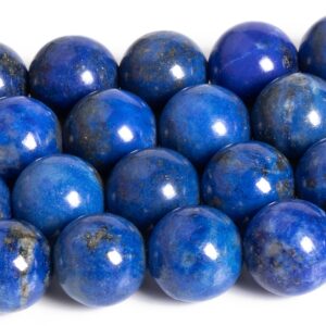 8mm Blue Lapis Lazuli Beads A Grade Natural Gemstone Round Loose Beads 15"/7.5" (125527)