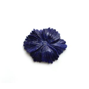 Lapis Carving Flower Loose Gemstone, 26x31 Mm, Lapis Jewelry Making Gemstone, 1 Piece Lapis Carving Flower Loose Gemstone, 26x31 Mm, Lapis Jewelry Making Gemstone, 1 Piece