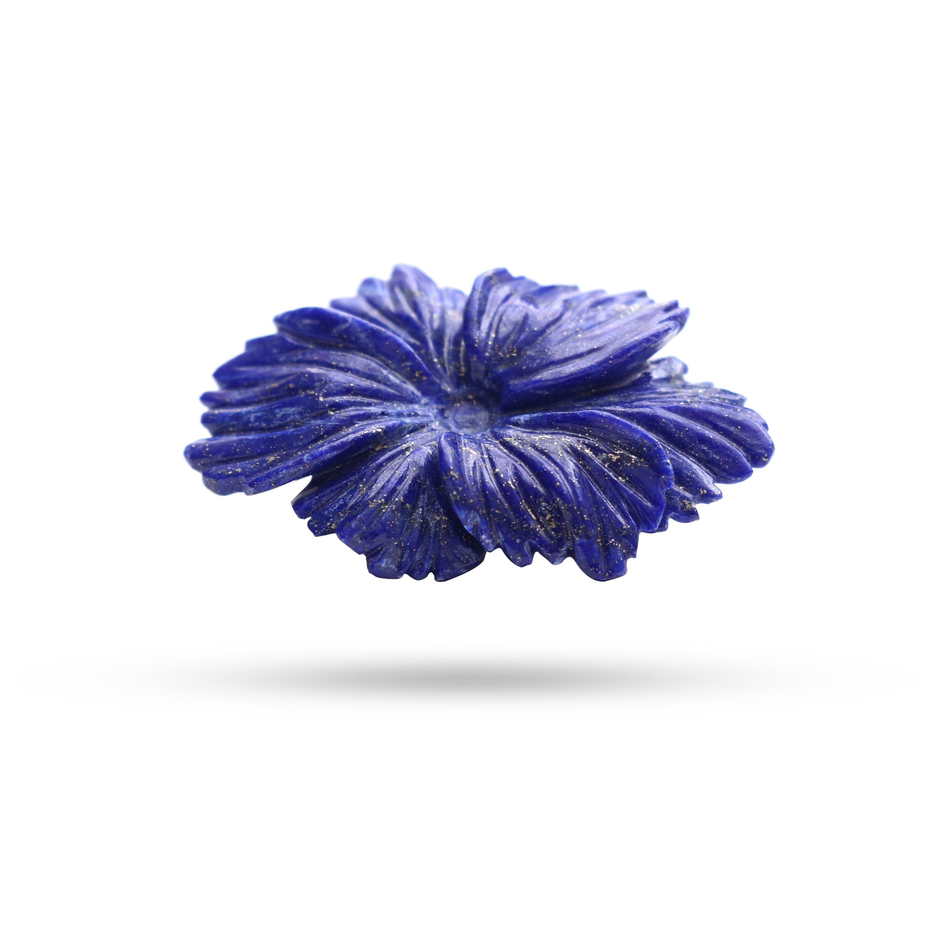 Lapis Carving Flower Loose Gemstone, 30x45 Mm, Lapis Jewelry Handmade Gift For Women, 1 Piece Lapis Carving Flower Loose Gemstone, 30x45 Mm, Lapis Jewelry Handmade Gift For Women, 1 Piece