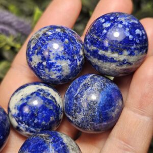 Lapis Lazuli Crystal Sphere: Cobalt Crystal Ball Lapis Lazuli Crystal Sphere: Cobalt Crystal Ball