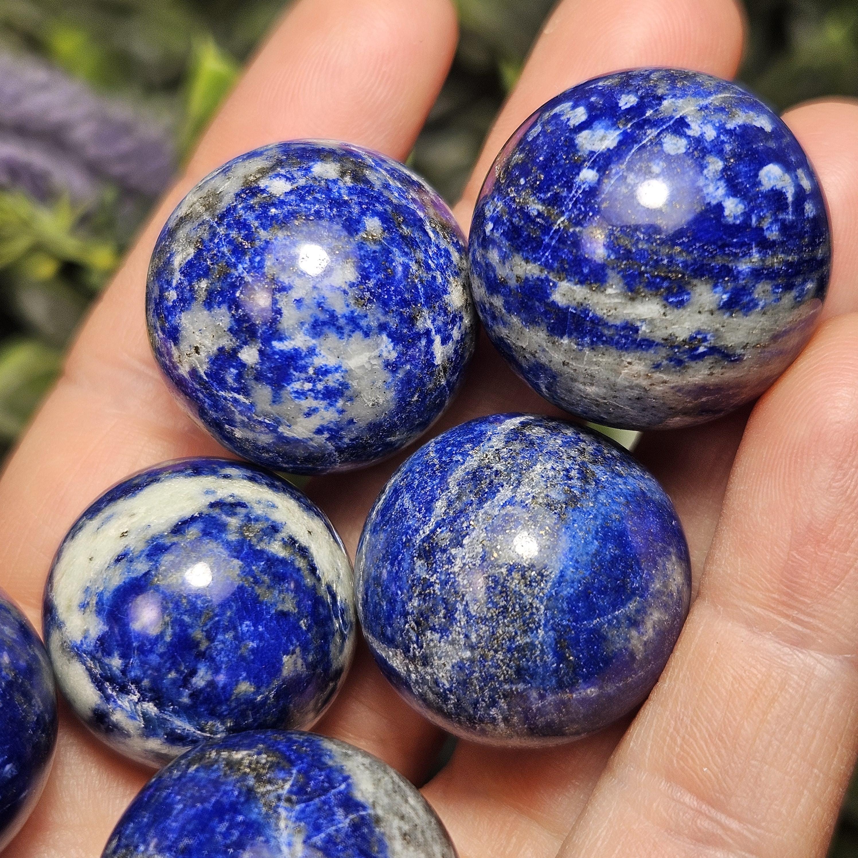 Lapis Lazuli Crystal Sphere: Cobalt Crystal Ball