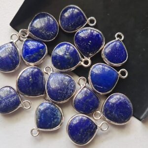 Lapis Lazuli Heart Charm Connectors Natural Lapis Lazuli Plain Heart 925 Silver Bezel Connector 13.5-14.5mm Single Loop Finding 3 Pcs-psg275 Lapis Lazuli Heart Charm Connectors Natural Lapis Lazuli Plain Heart 925 Silver Bezel Connector 13.5-14.5mm Single Loop Finding 3 Pcs-psg275
