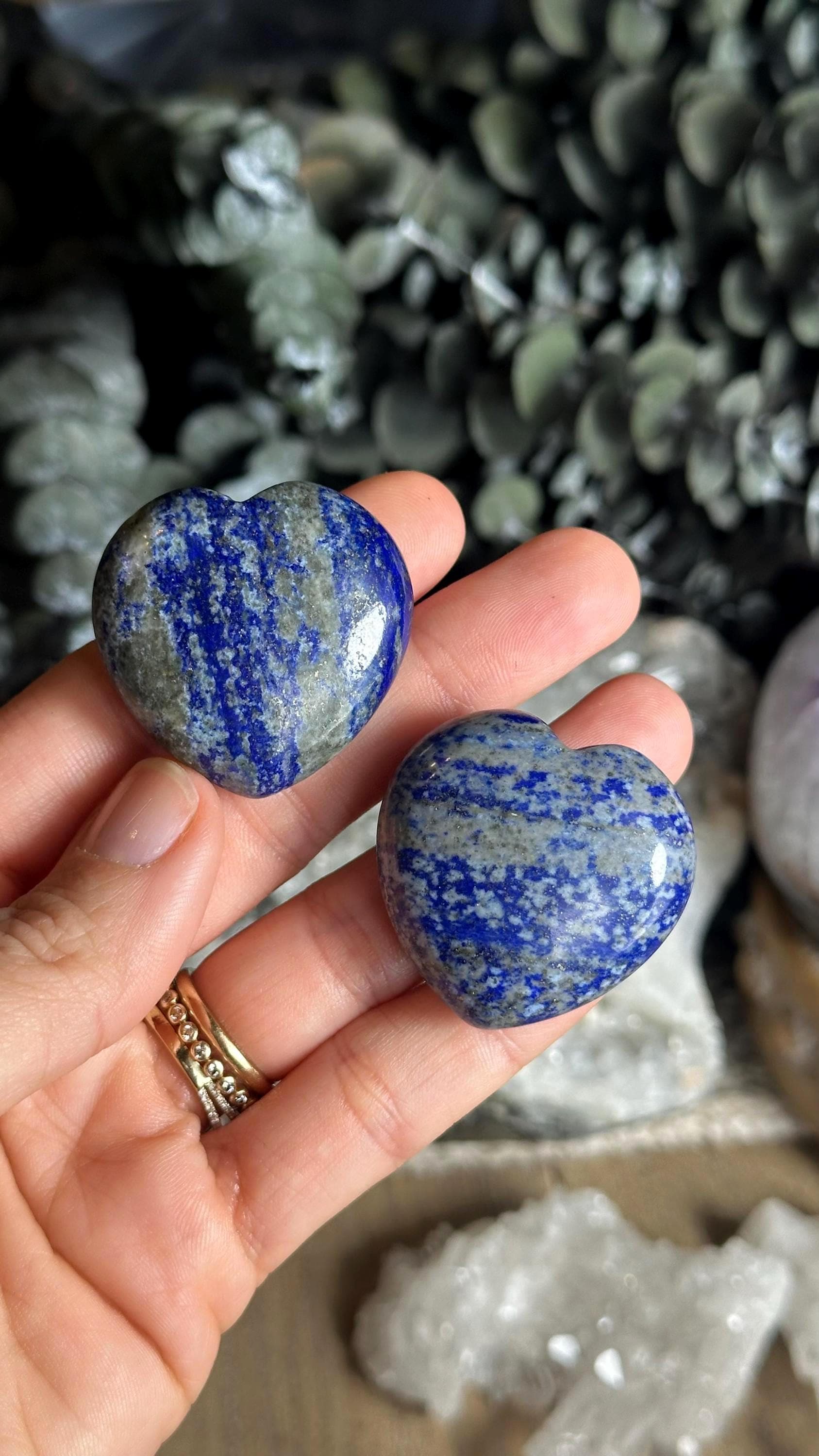 Lapis Lazuli Heart: Crystal Gemstone