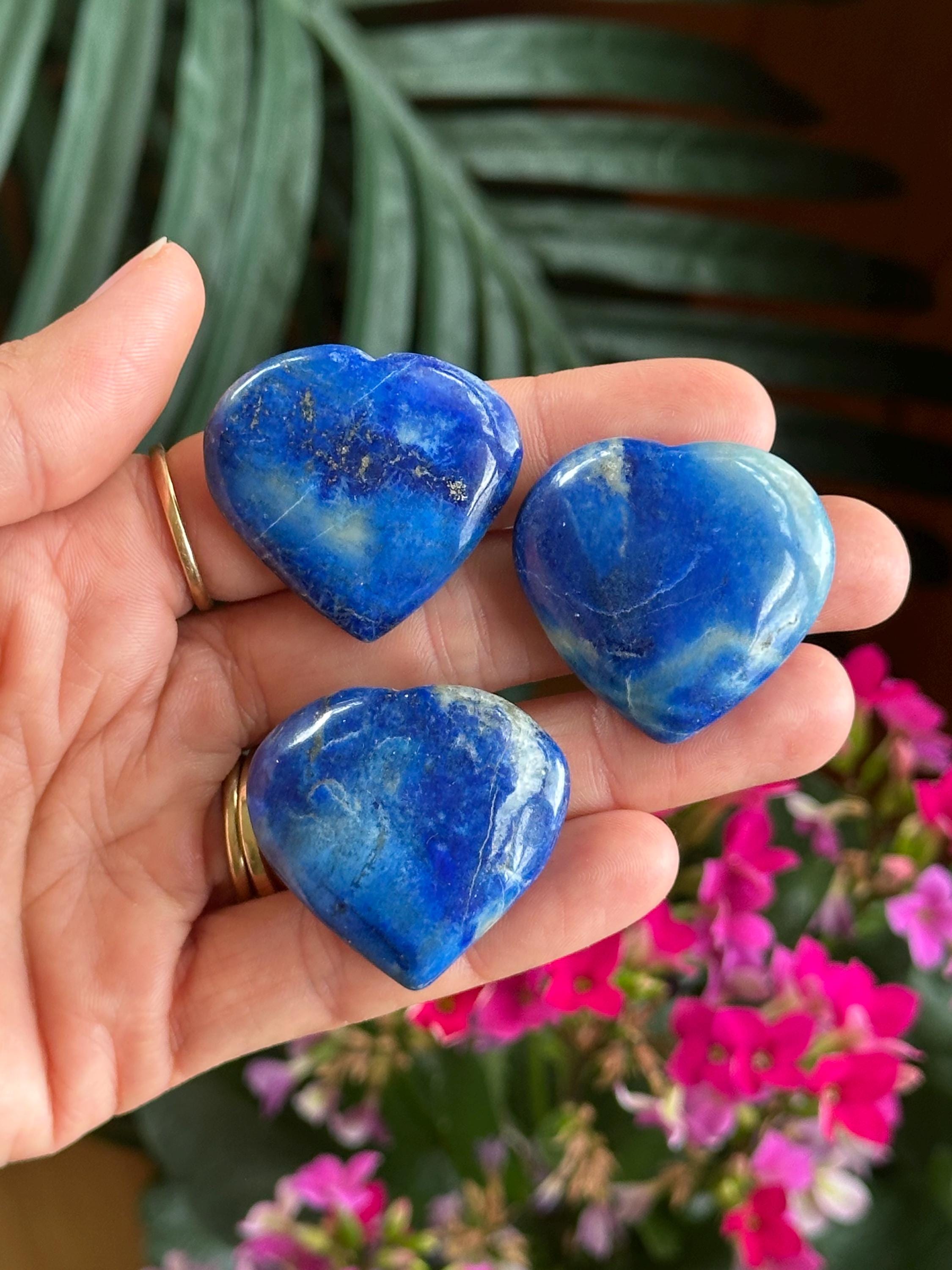 Lapis Lazuli Heart, Protection Stone, Healing Crystal