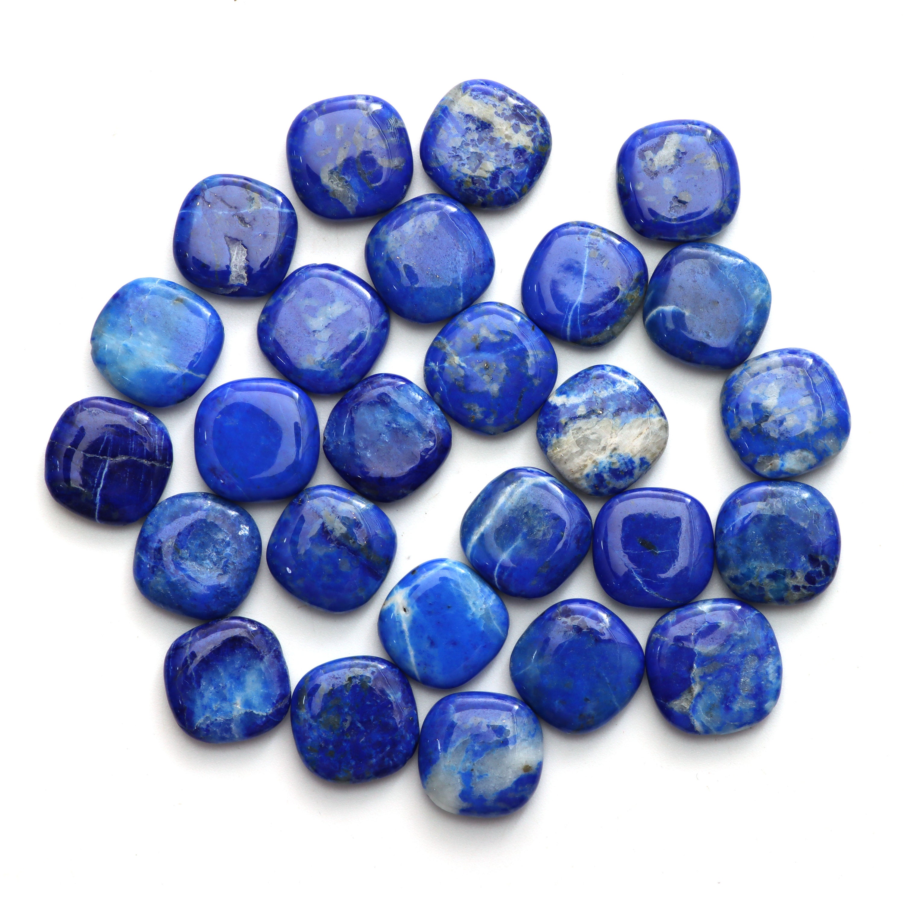 Natural Lapis Smooth Cushion Loose Gemstone, 14x14 Mm To 15x15 Mm, Lapis Cushion Jewelry Making Gemstone, Set Of 26 Pieces Natural Lapis Smooth Cushion Loose Gemstone, 14x14 Mm To 15x15 Mm, Lapis Cushion Jewelry Making Gemstone, Set Of 26 Pieces