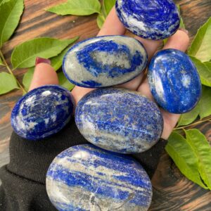 Lapis Lazuli, Lapis, Lapis Lazuli Palm Stone, Stone, Qty. 1 Lapis Lazuli, Lapis, Lapis Lazuli Palm Stone, Stone, Qty. 1