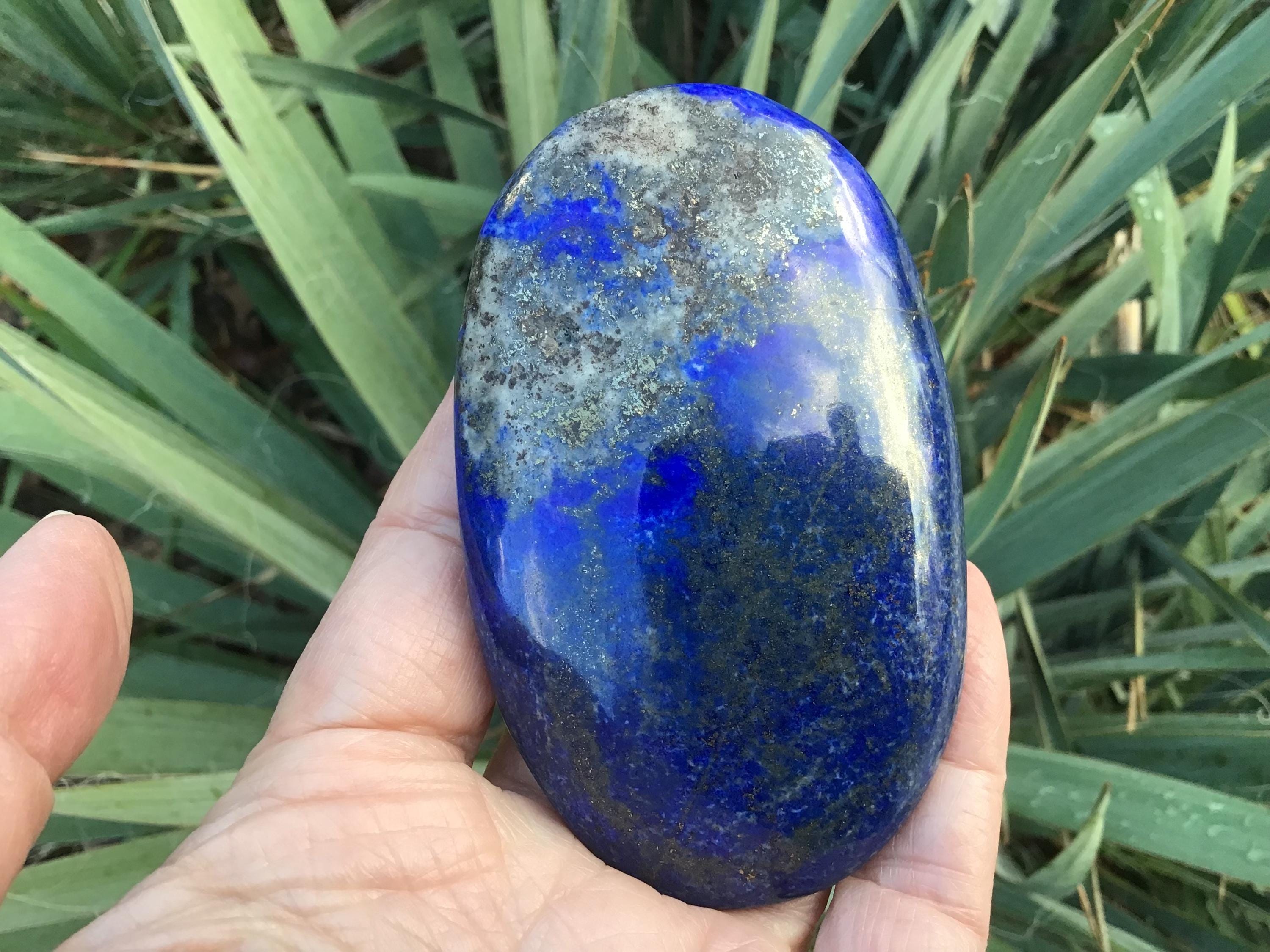 Lapis Lazuli Palm Stone 3.5”