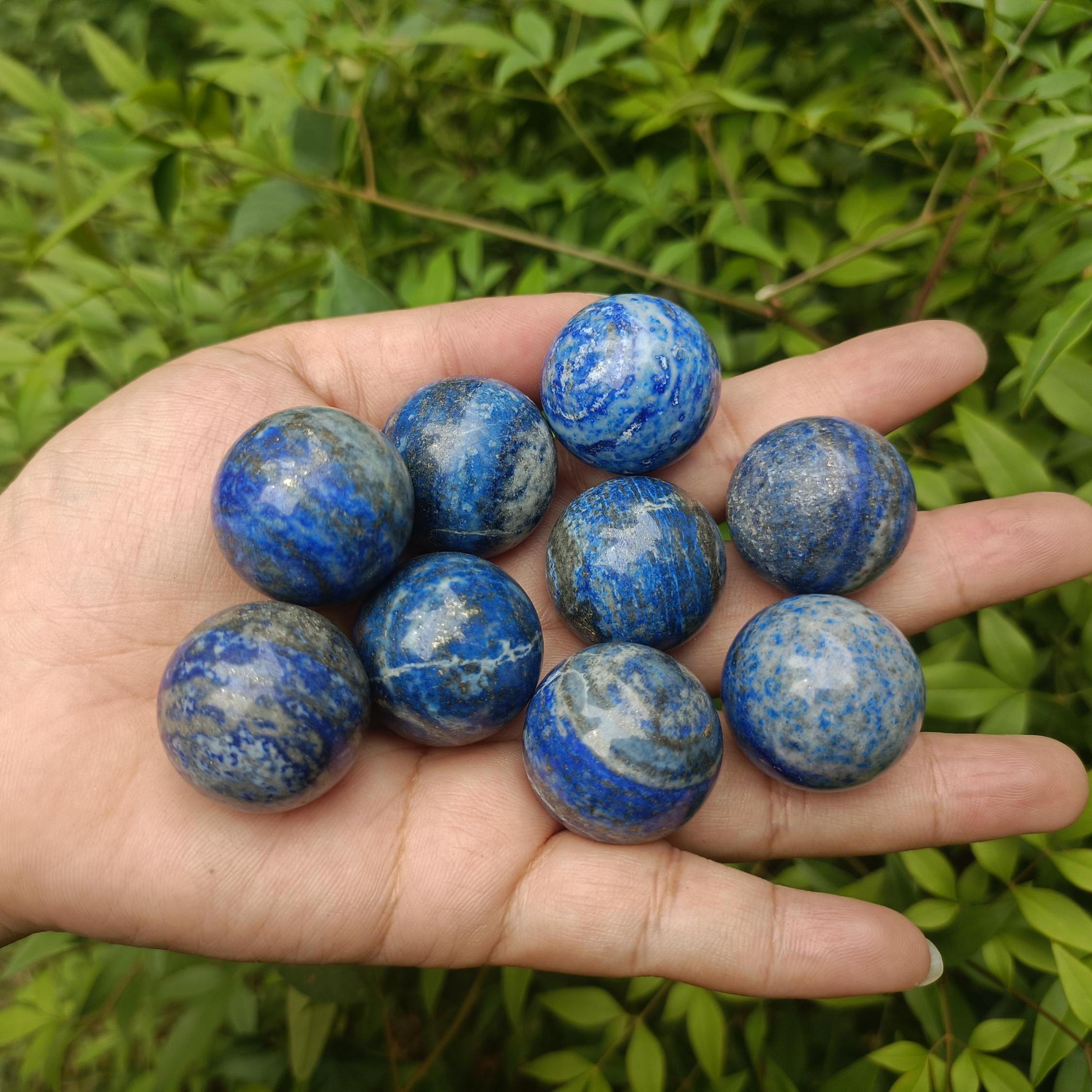 Lapis Lazuli Small Crystal Ball Sphere