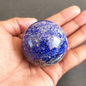 Lapis Lazuli Sphere: Aaa Quality Healing Crystal (51 Mm, 206 Gram) Lapis Lazuli Sphere: Aaa Quality Healing Crystal (51 Mm, 206 Gram)