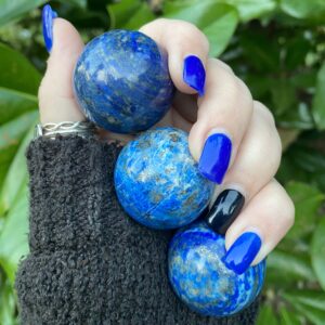 Lapis Lazuli, Lapis, Lapis Lazuli Sphere, Qty. 1 Lapis Lazuli, Lapis, Lapis Lazuli Sphere, Qty. 1