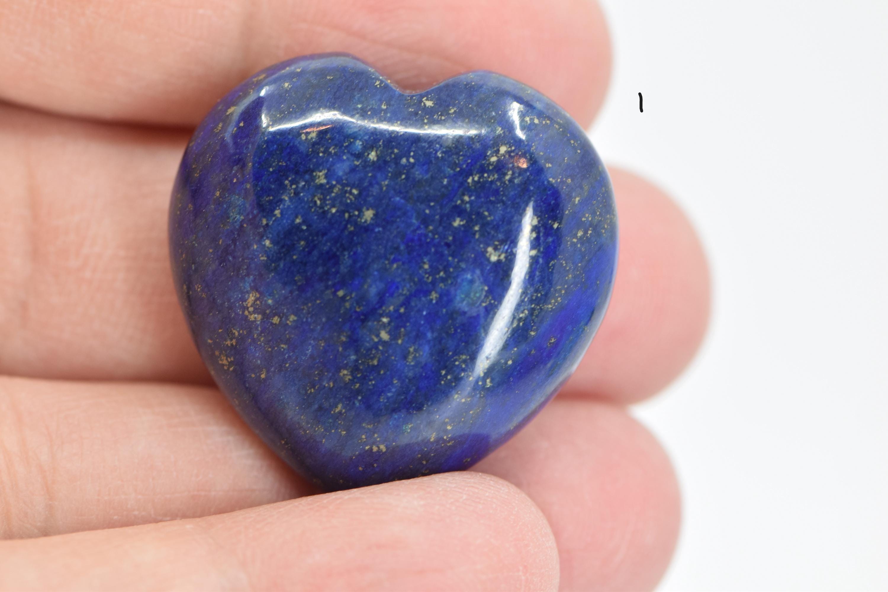 You Pick A+ Quality Lapis Lazuli Hearts