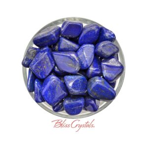 Lapis Lazuli Tumbled Stone Xl Grade A Premium Gem W Pyrite #lt32 Lapis Lazuli Tumbled Stone Xl Grade A Premium Gem W Pyrite #lt32