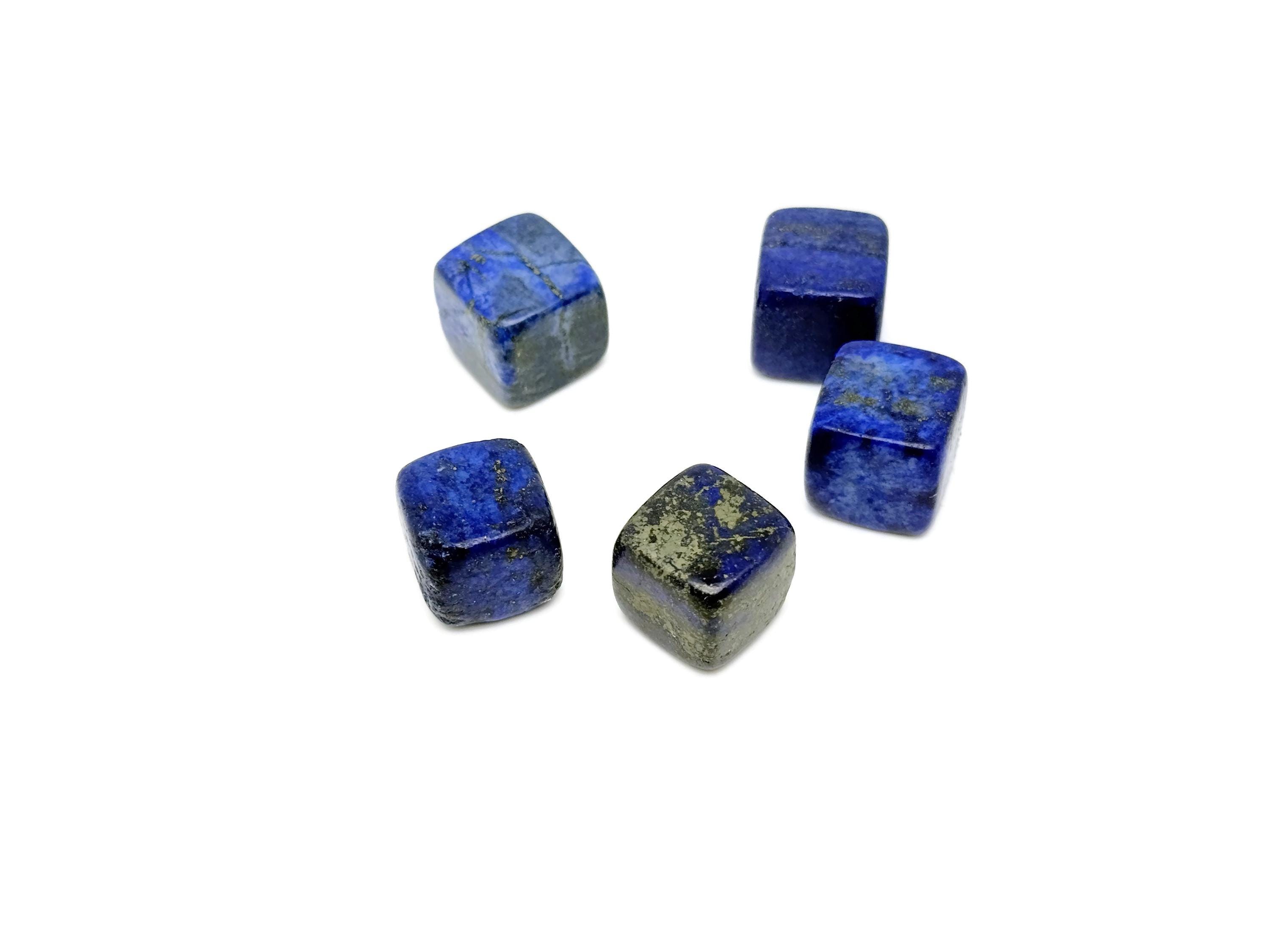 Lapis Lazuli Cube Tumbled Stone - Crystal Lovers - Polished Cube - Crystals - Tumbled Crystal Cube Carving - Fl1088 Lapis Lazuli Cube Tumbled Stone - Crystal Lovers - Polished Cube - Crystals - Tumbled Crystal Cube Carving - Fl1088
