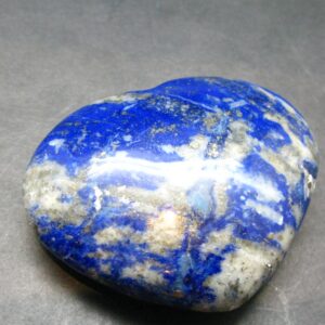 Lapis Lazuli Lazurite Tumbled Heart From Afghanistan - 1.8" Lapis Lazuli Lazurite Tumbled Heart From Afghanistan - 1.8"