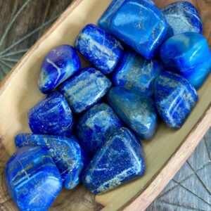 Lapis Lazuli Tumbled Stone , Blue Gemstone Crystal Natural Lapis Lazuli Tumbled Stone , Blue Gemstone Crystal Natural