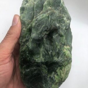 Large 1612g Natural Green Nephrite Jade Raw Stone, Healing Crystal Specimen Large 1612g Natural Green Nephrite Jade Raw Stone, Healing Crystal Specimen