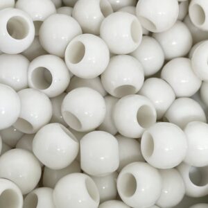 Large White Pony Beads for Hair Beads, Dreadock Beads, Dread Beads, Braid Beads, White Large Hole Beads, Kids Craft Beads, Bulk Beads Large White Pony Beads for Hair Beads, Dreadock Beads, Dread Beads, Braid Beads, White Large Hole Beads, Kids Craft Beads, Bulk Beads