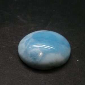 Larimar Cabochon From Dominican Republic - 0.8" - 8.13 Grams