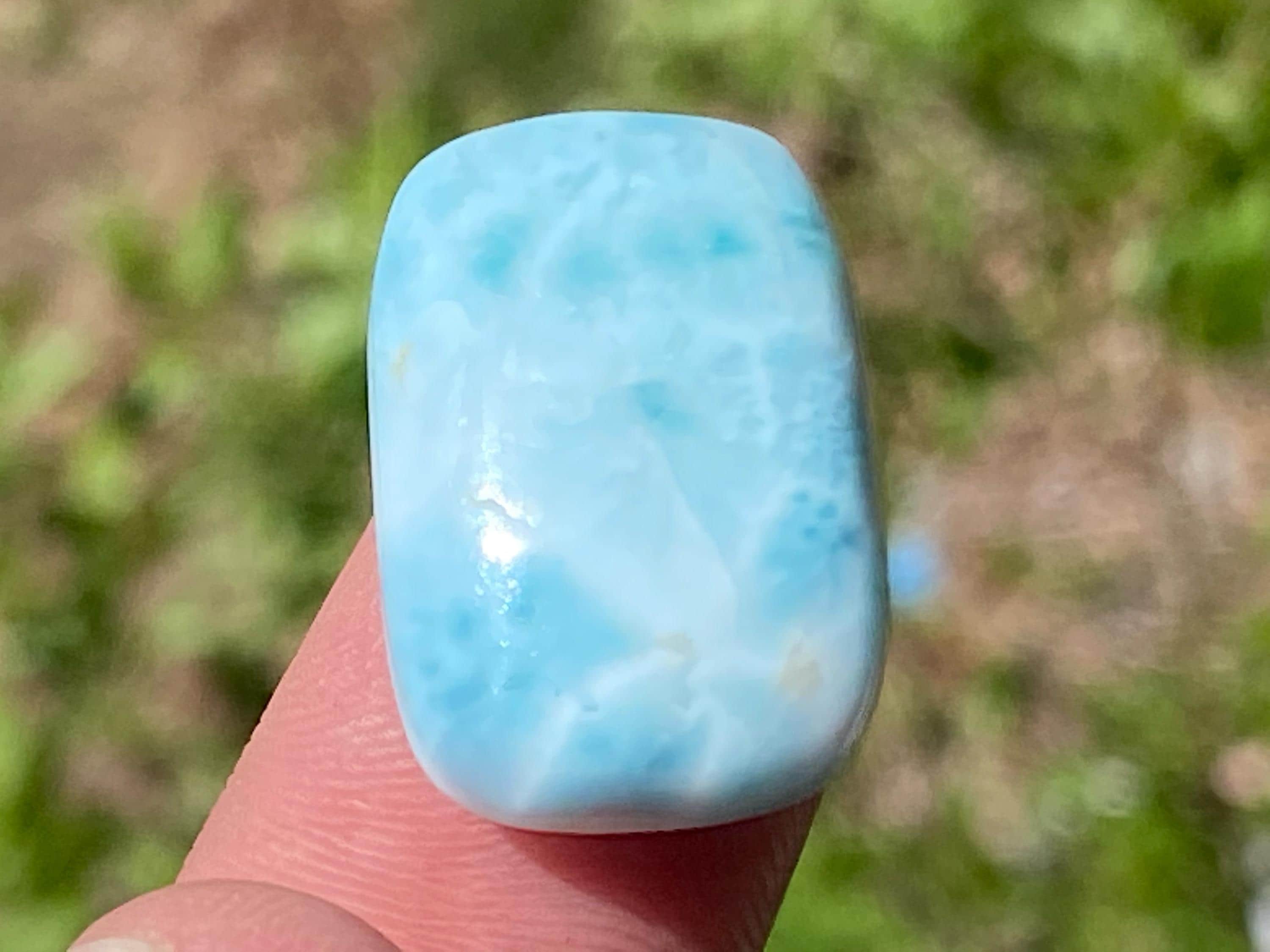 Genuine Larimar Cabochon