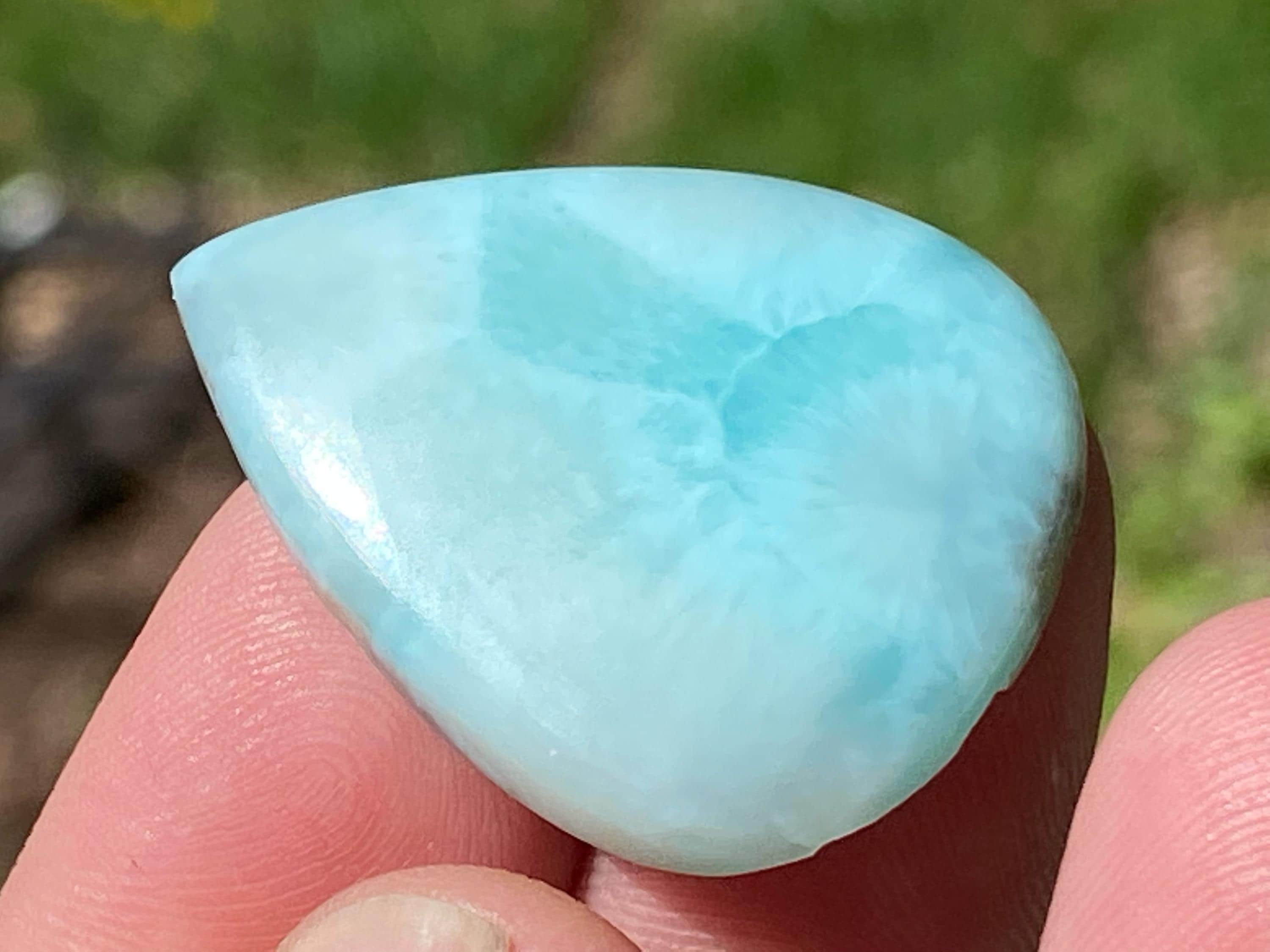 Large Larimar Cabochon