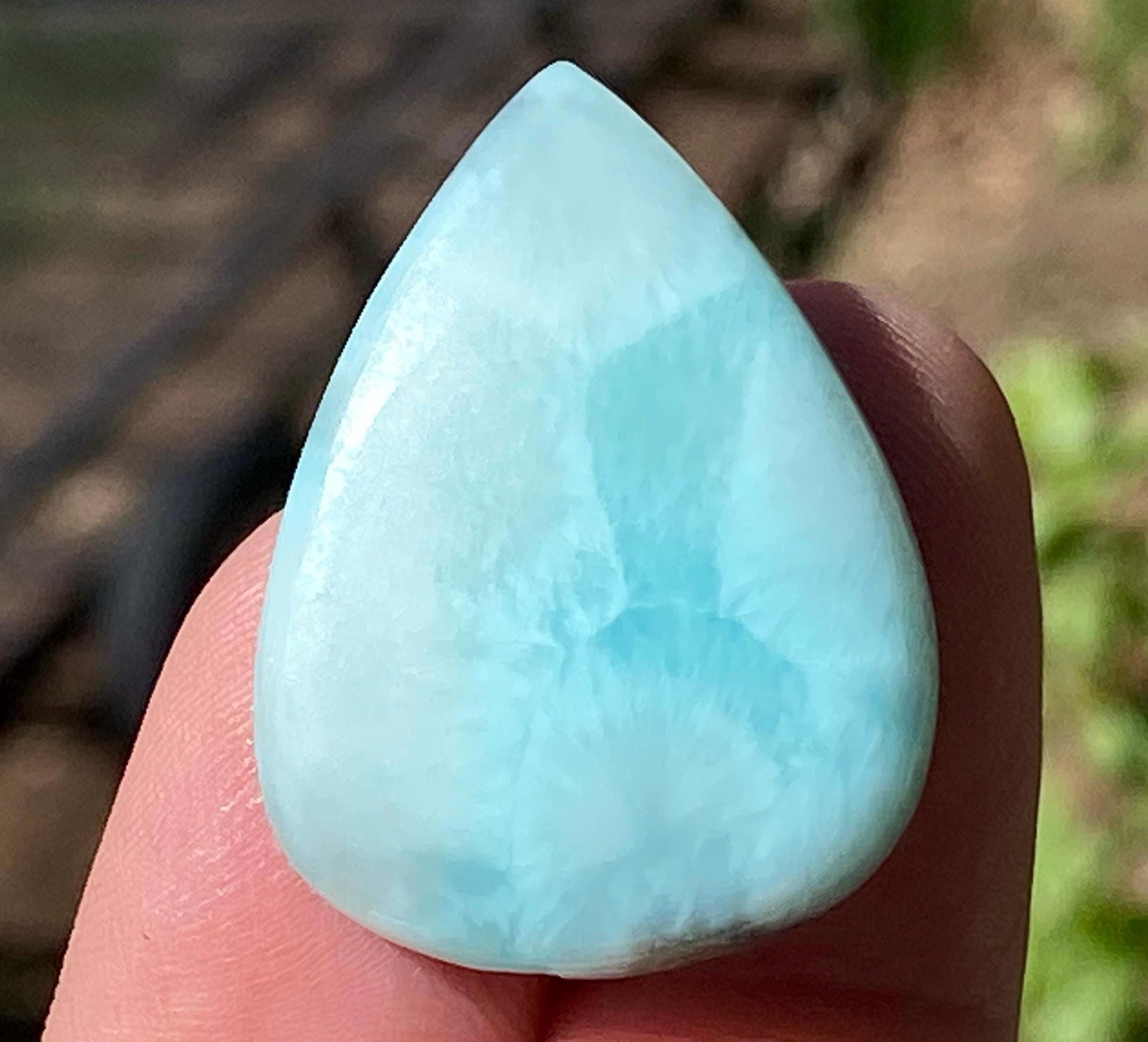 Large Larimar Cabochon