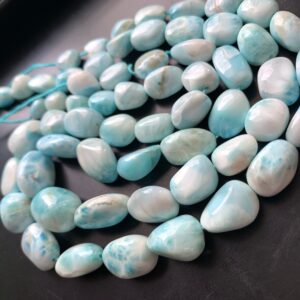 Larimar Smooth Polished Nuggets